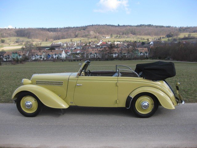 Adler Trumpf 1.7 EV Cabriolet, 1937