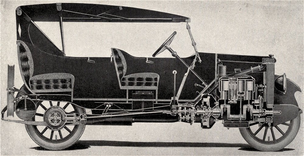 Allen Model 37 Touring, 1916