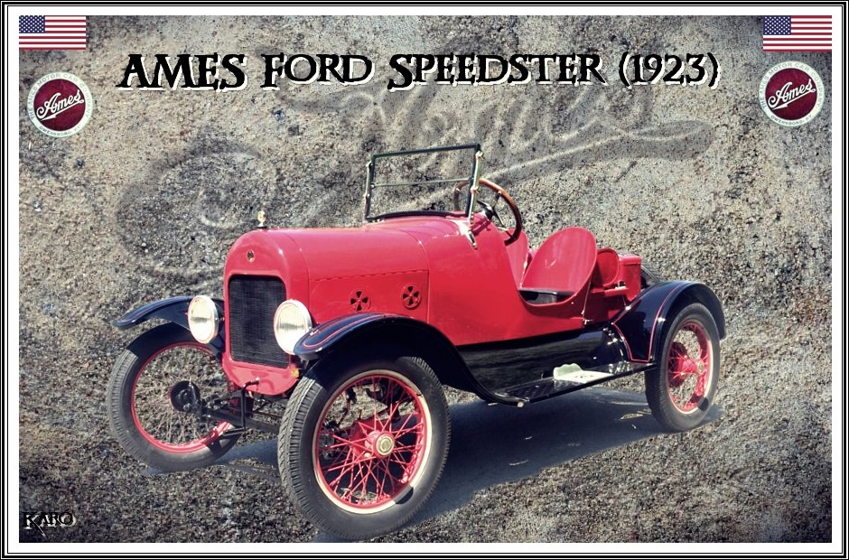 Ames Ford Model T Speedster, 1923