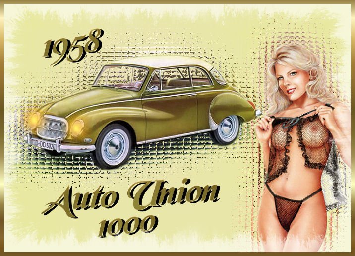 Auto Union 1000 Coupé, 1958