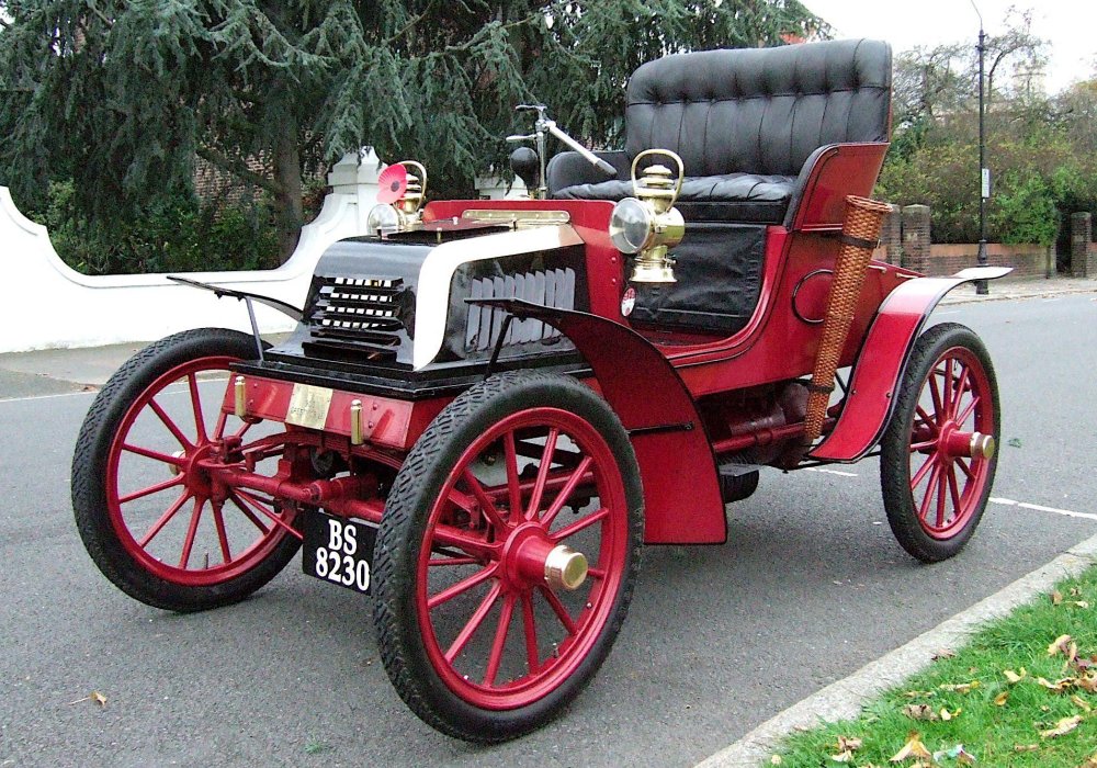 Crestmobile Model D 5 HP Runabout, 1903