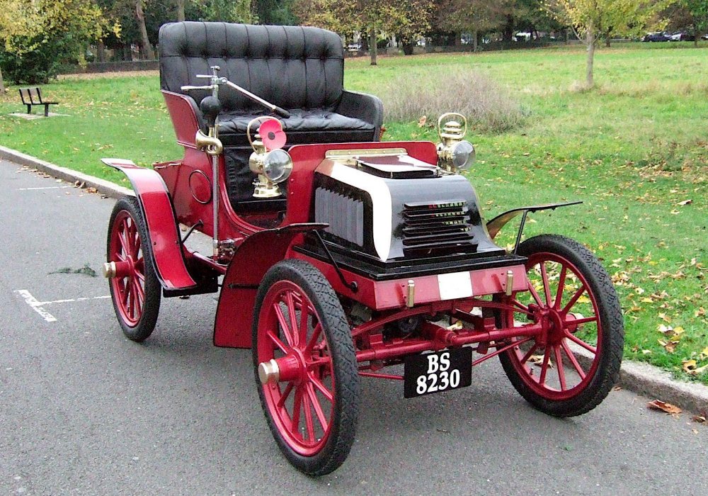 Crestmobile Model D 5 HP Runabout, 1903