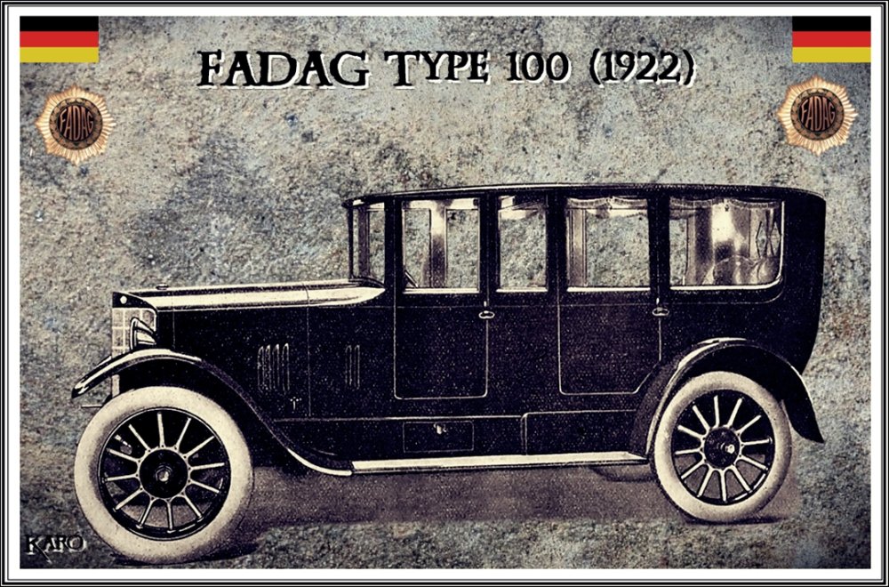 Fadag 10/50 PS Type 100, 1923