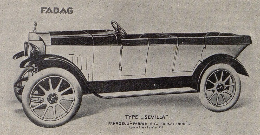Fadag 10/50 PS Type Sevilla, 1923