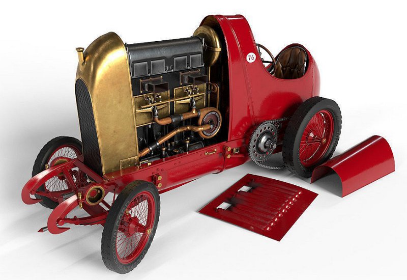 Fiat S 76 - 300 HP, 1911