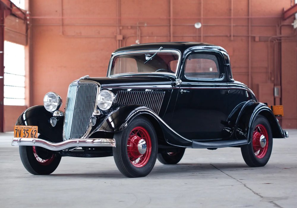 Ford V8 Coupe 3 Window, 1934