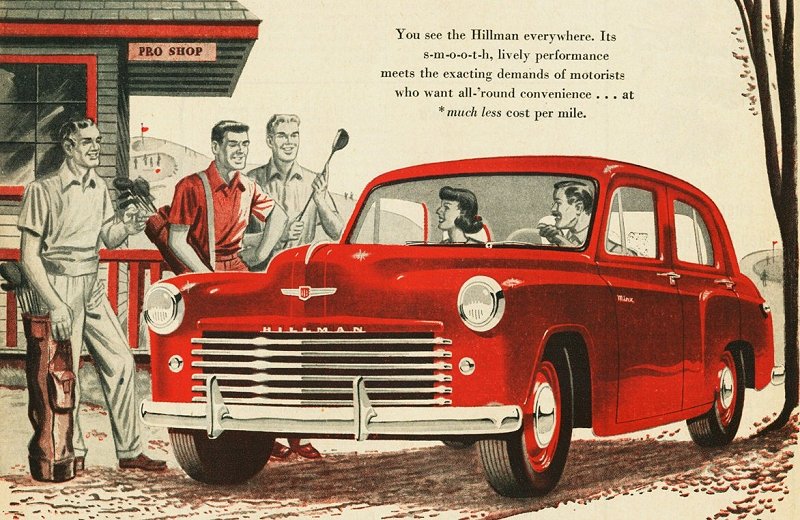 Hillman Minx Mark IV Saloon, 1950