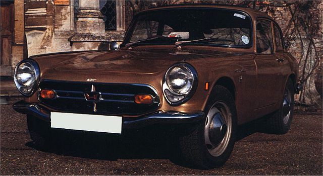 Honda S 800 Coupé, 1966