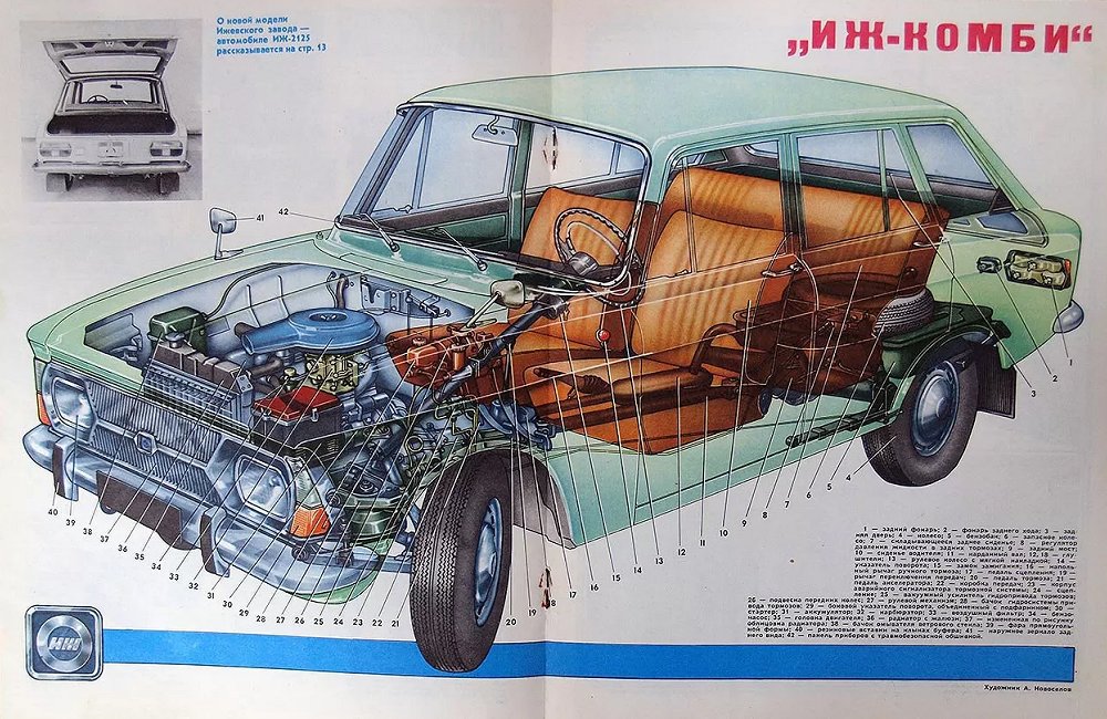 IŽ 2125 - 1500 Kombi, 1973