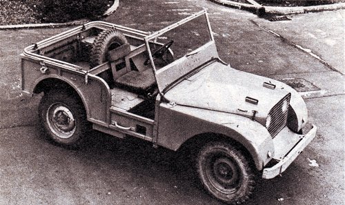 Land Rover Centre Steer