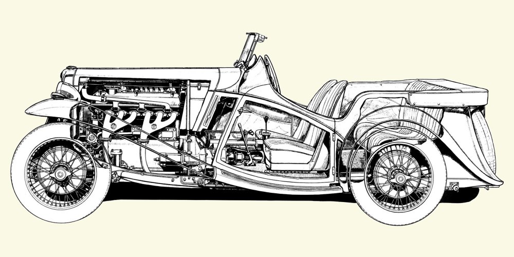 MG NA Magnette Tourer
