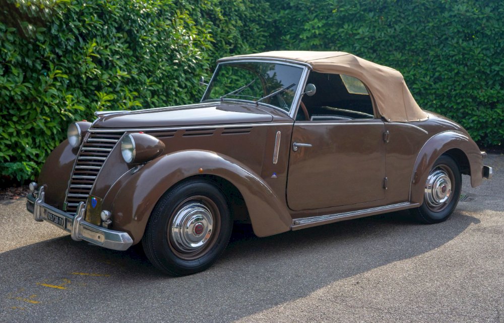 Monviso Fiat 1100 Cabriolet Stella Alpina, 1947