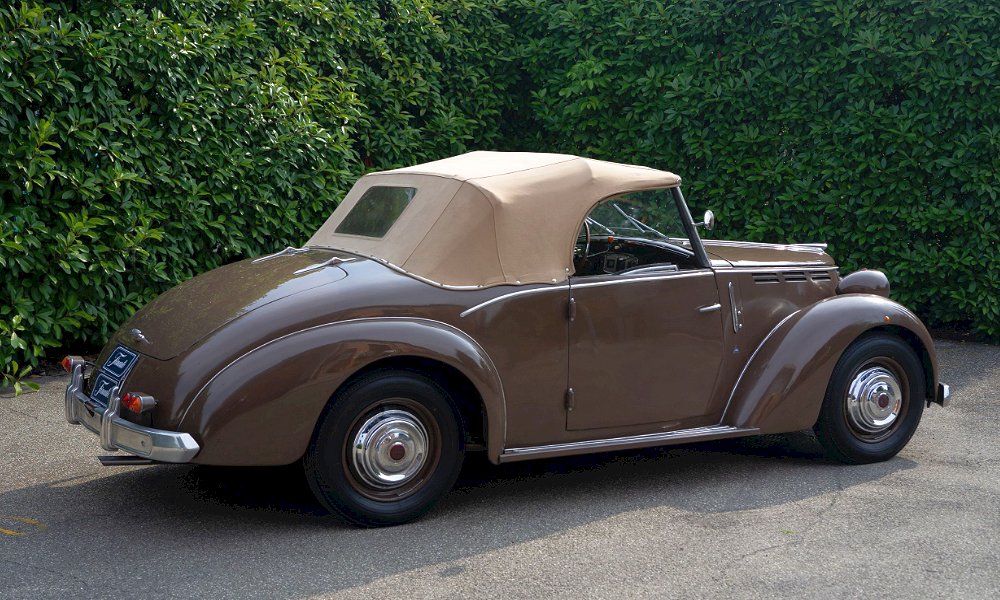 Monviso Fiat 1100 Cabriolet Stella Alpina, 1947