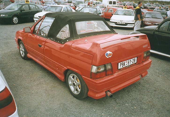 Škoda MTX Roadster 136, 1995