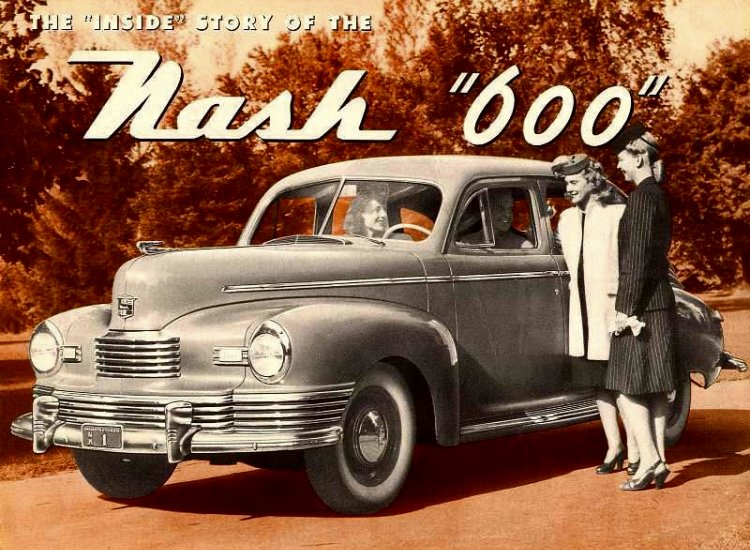 Nash 600 SlipStream Sedan, 1946