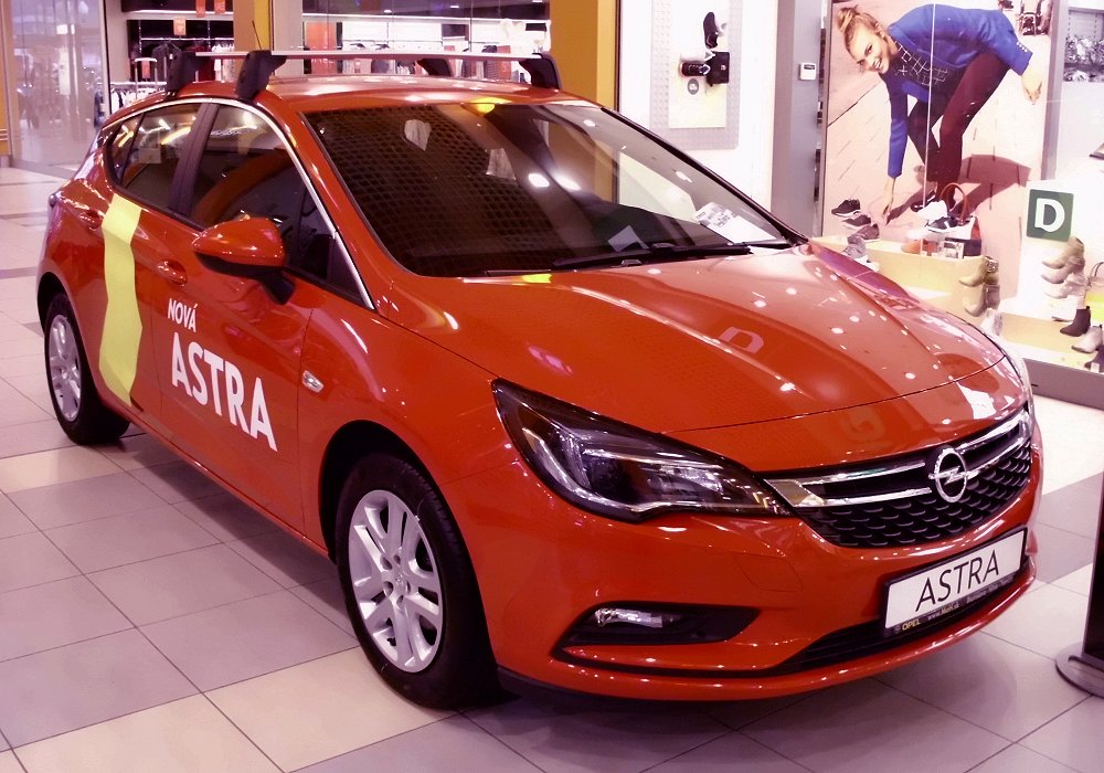 Opel Astra 1.0 Turbo, 2015