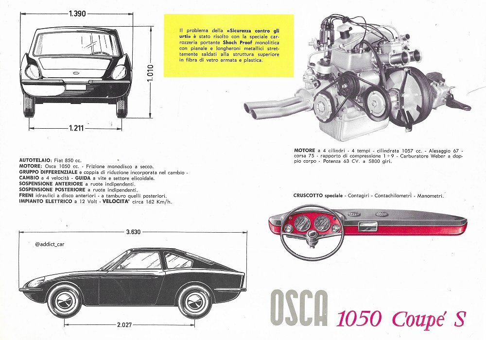 Osca 1050 Coup S
