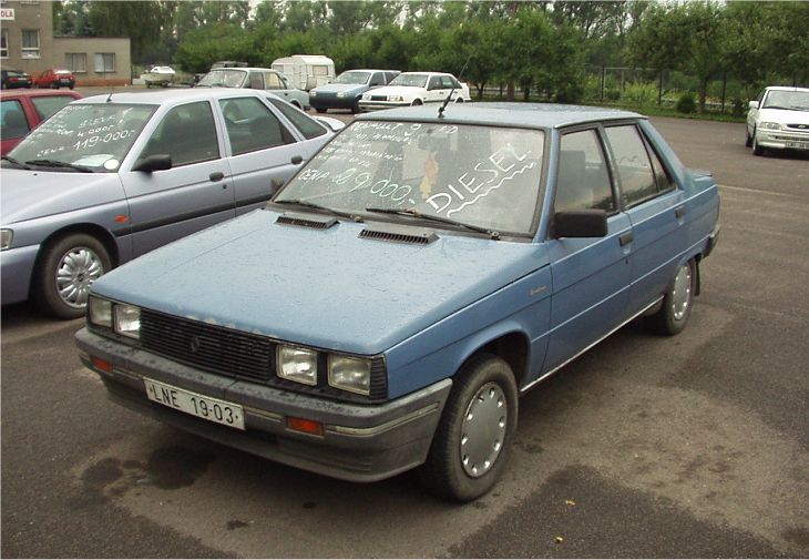 Renault 9 TD, 1983