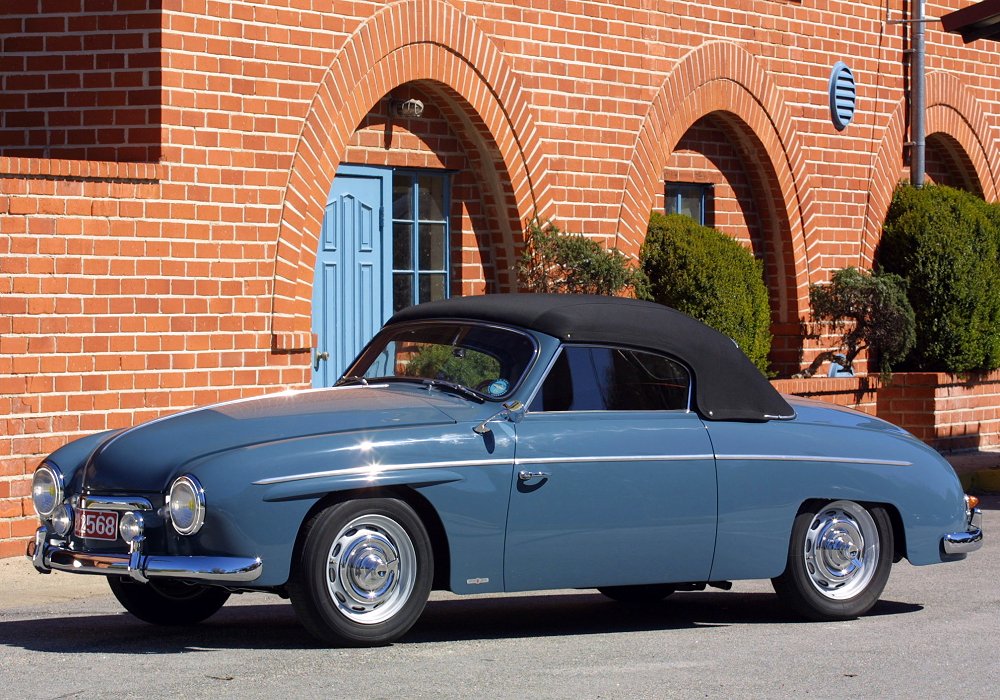 Rometsch VW 1200 Beeskow Cabriolet, 1956