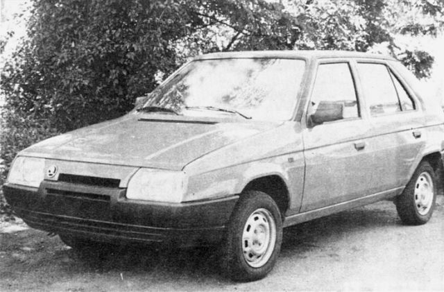 Škoda Favorit 115 S, 1989