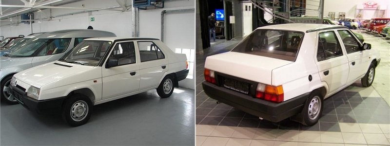 Škoda 782 Favorit Sedan, 1986