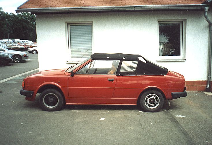 Škoda Rapid 136 Cabriolet, 1988