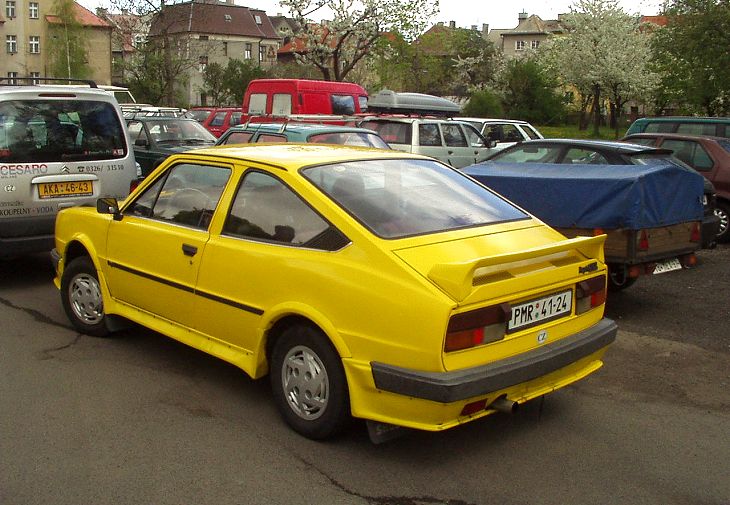 Škoda Rapid 130 Tuning, 1986