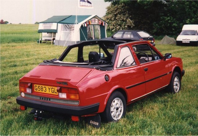 Škoda Rapid 130 Cabriolet Lux, 1987