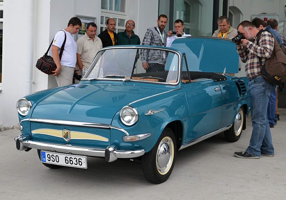 Škoda 1000 MB, typ 990 Roadster, 1963