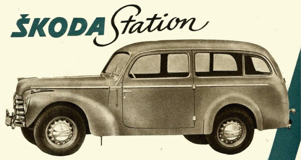 Škoda 1101 Station Wagon, 1949