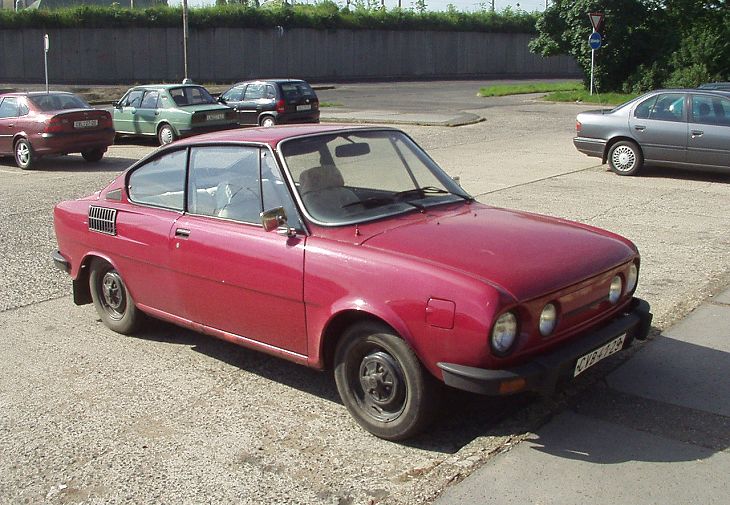 Škoda 110 R Coupé, 1978