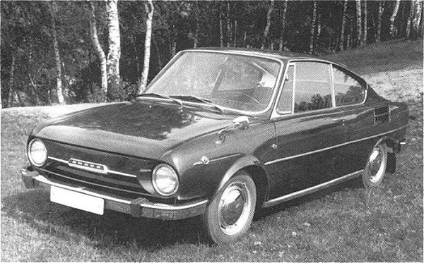 Škoda 110 R Coupé prototyp, 1968