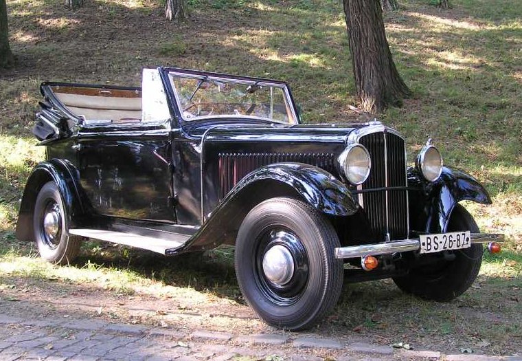 Škoda 633 Cabriolet, 1931