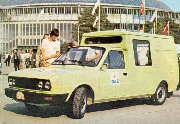Škoda BAZ 120 LS Furgonet, 1982