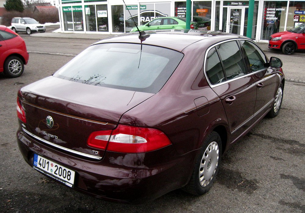 Škoda Superb 2.0 TDI 125, 2008
