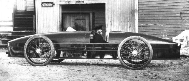 Stanley Steamer Racing Car