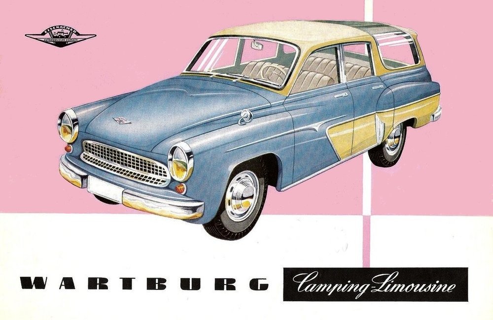 Wartburg 311/5 900 Camping-Limousine, 1959