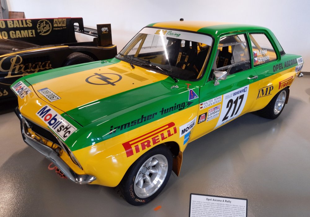 Opel Ascona 1900 SR Rallye, 1973