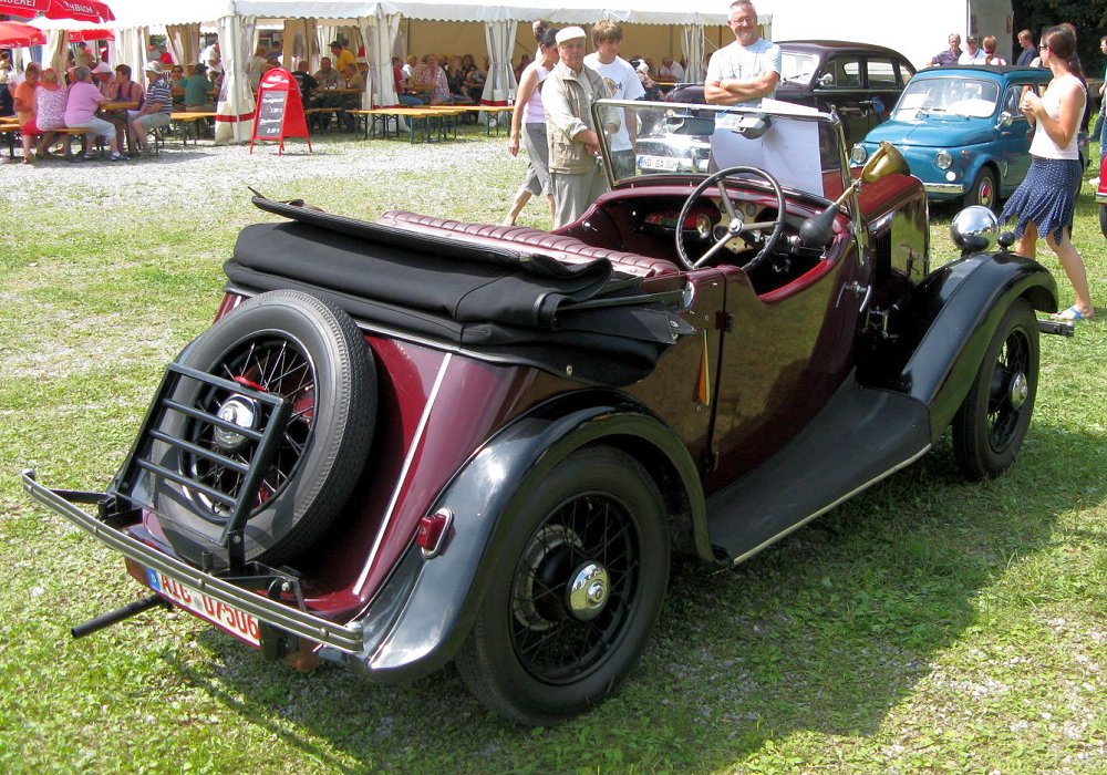 Morris Eight Tourer Series I, 1937