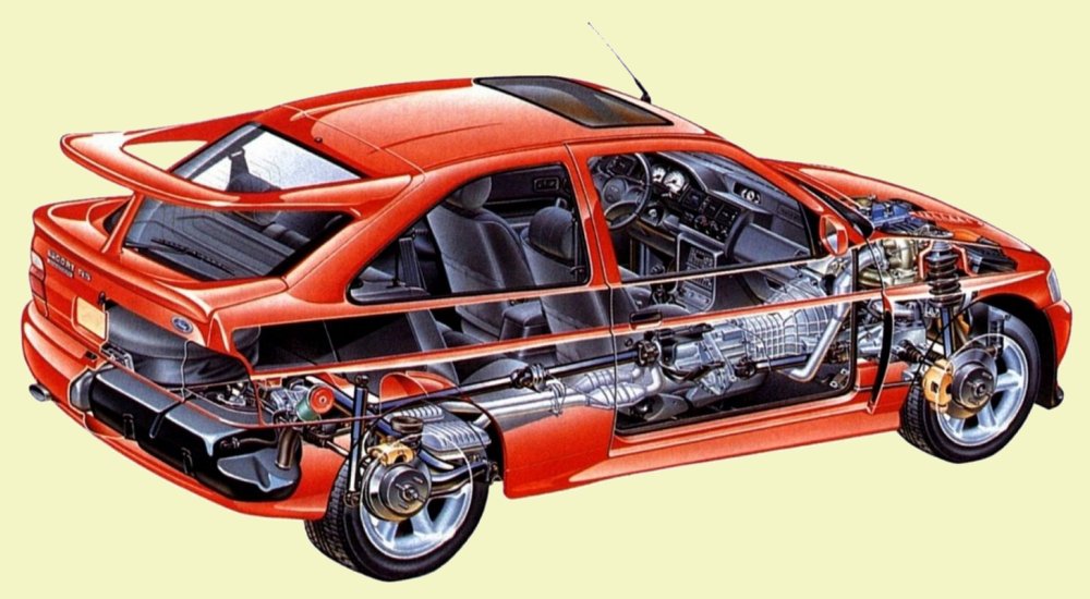 Ford Escort RS Cosworth 220, 1993