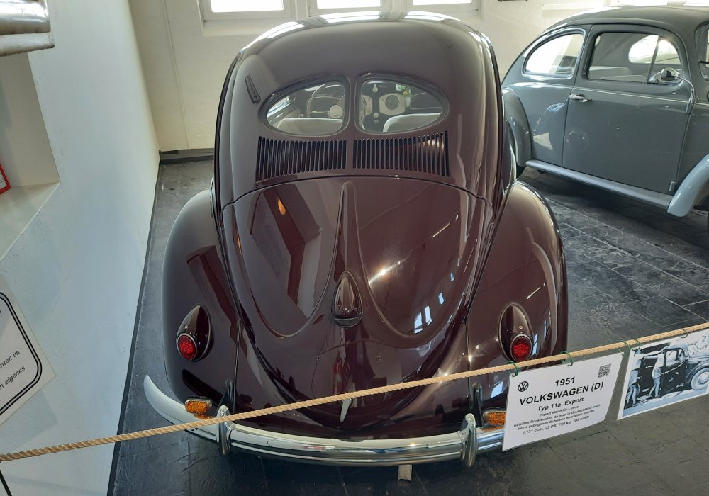 Volkswagen 1100 Typ 11a Export, 1951
