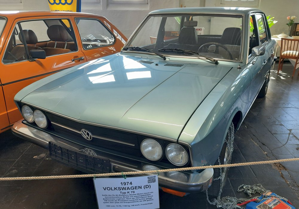 Volkswagen K70, 1974