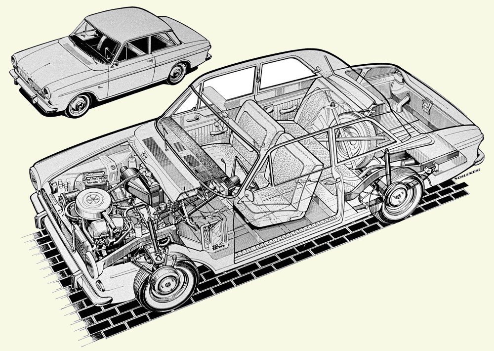 Ford Taunus 12 M, 1964