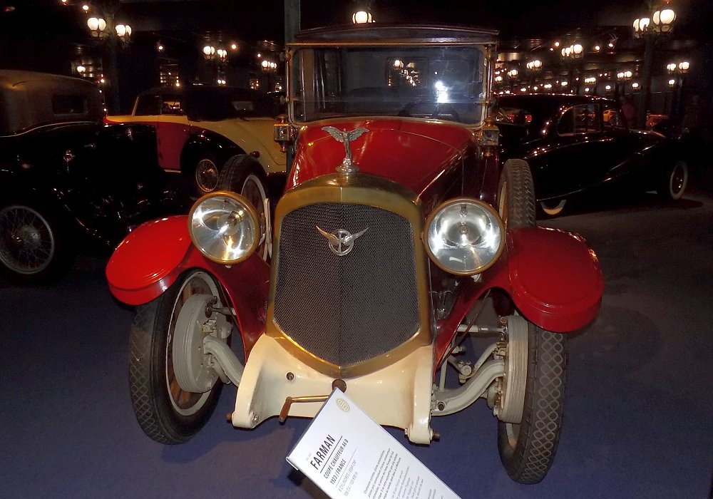 Farman A6 B Coupé Chauffeur, 1923