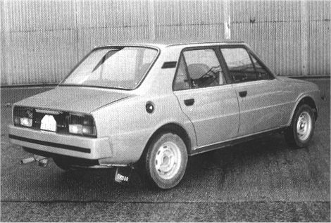 Škoda 742 Transaxle, 1980