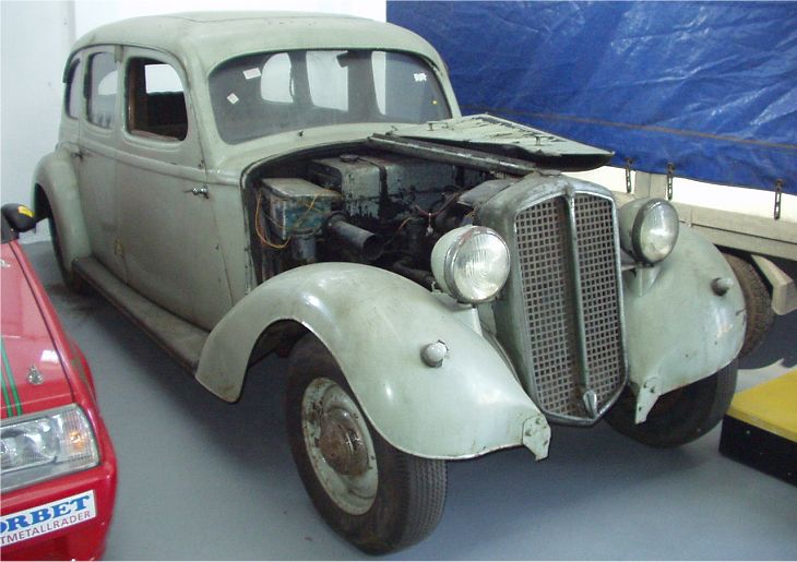 Škoda 640 Superb Sedan, 1935