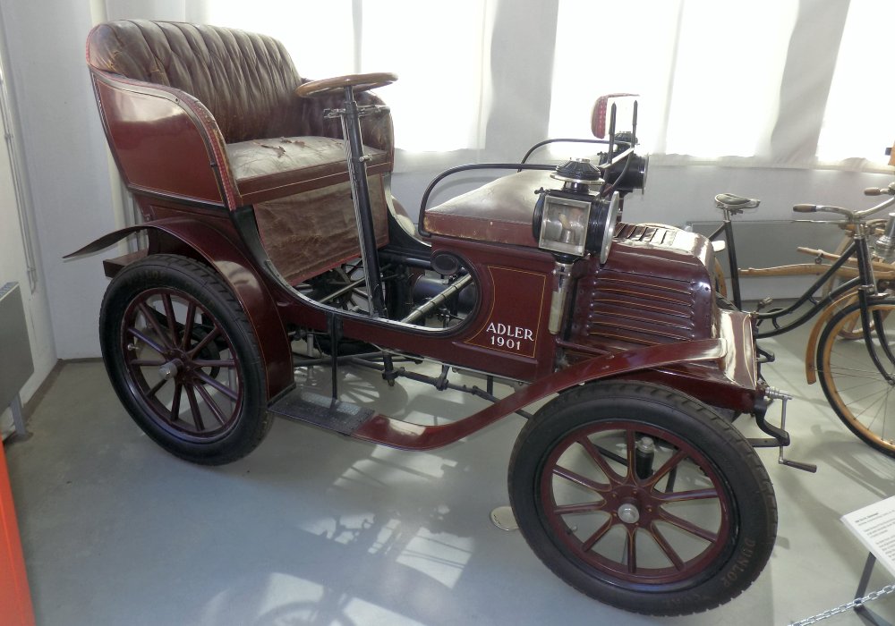 Adler 4.5 PS Vis-a-Vis Kardanwagen, 1901