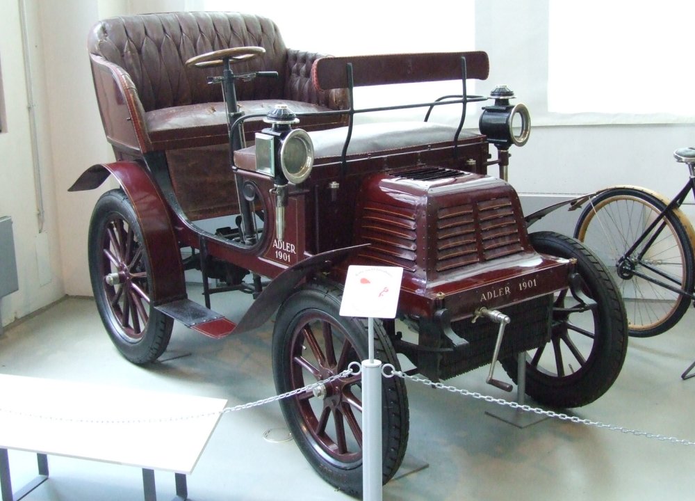 Adler 4.5 PS Vis-a-Vis Kardanwagen, 1901