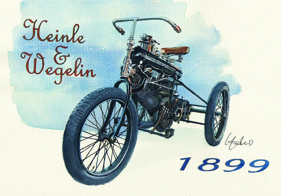 Heinle&Vegelin 2 PS Dreirad, 1899