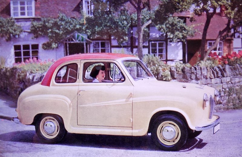 Austin A30 Seven 2D, 1954